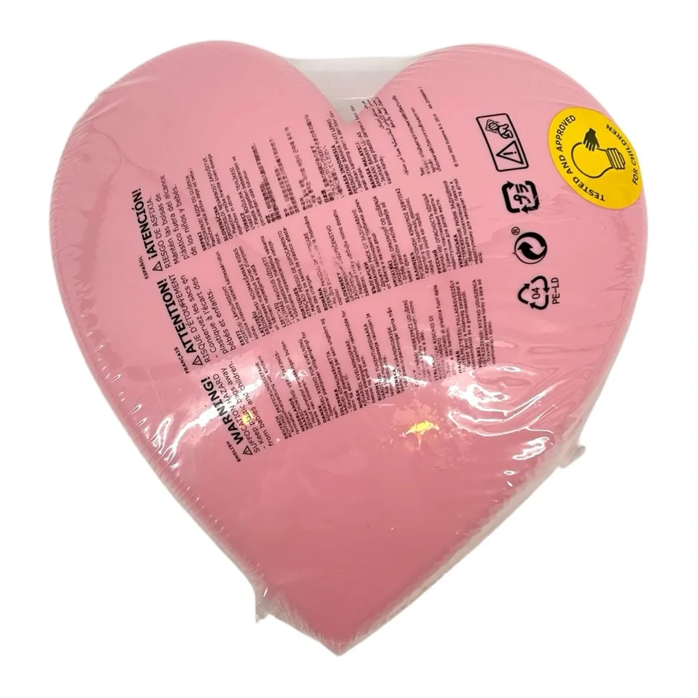 NIP IKEA UPPLYST LED Wall Lamp Heart Pink NEW